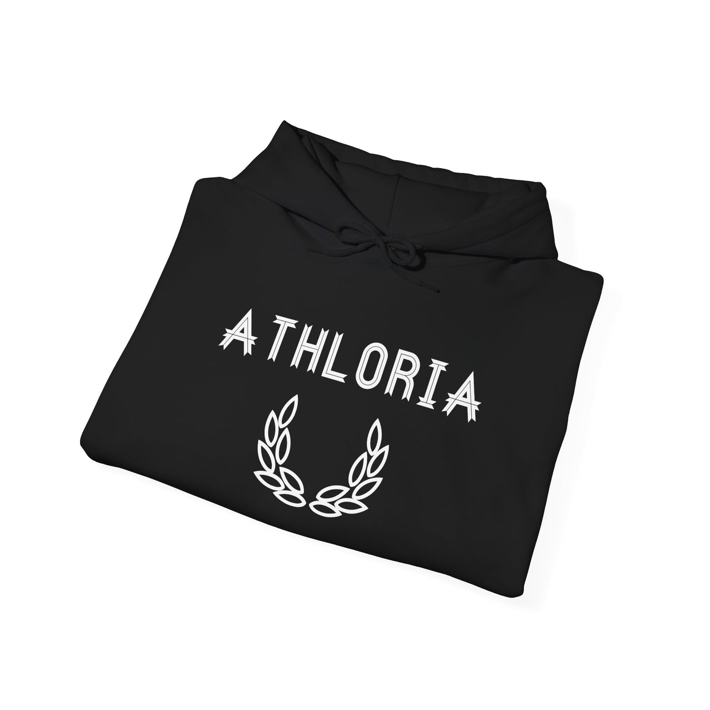 Sweat à capuche Noir – ATHLORIA 🏆🔥